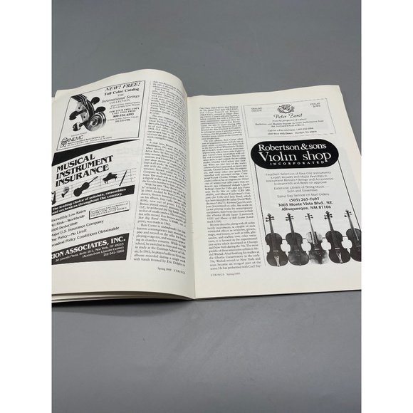 Strings magazine Nigel Kennedy & the animal paperback copyright 1989 English - Picture 6 of 6